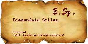 Bienenfeld Szilas névjegykártya